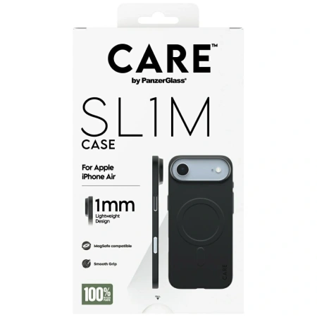 Etui CARE by PanzerGlass SL1M MagSafe na iPhone Air - czarne
