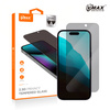 Vmax szkło hartowane 0.33mm 2,5D high clear privacy glass do iPhone 12 Pro Max 6,7&quot;