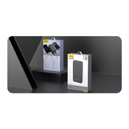 Powerbank Dudao K10Pro 2.4A 20000mAh 2 x USB-A - weiß