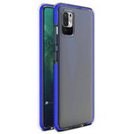 Spring Case Silikon Gel Handyhülle Schutzhülle für Xiaomi Redmi Note 10 5G / Poco M3 Pro dunkelblau