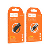 HOCO adapter Lightning (męski) do Typ C (żeński) z wyświetlaczem 2,4A 27W UA32B czarny