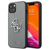 Guess nakładka do iPhone 13 Mini 5,4&quot; GUHCP13SSA4GSGR szary hard case Saffiano 4G Metal Logo