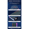 WiWU - Głośnik bezprzewodowy Thunder P40 LED Light
