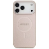 Etui Guess Saffiano Classic Logo MagSafe na iPhone 17 Pro Max - różowe