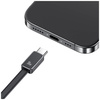 Ładowarka sieciowa USAMS Xiang Series CC296 30W 1xUSB-C 1xUSB-A + kabel USB-C biały