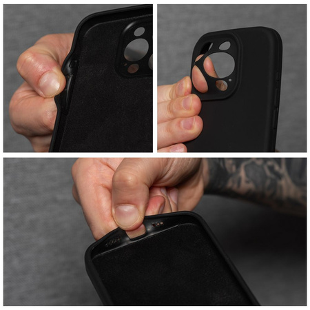 Futerał SILICONE 2mm do IPHONE 15 Pro Max czarny