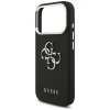 Guess Grained Big 4G Classic Logo case for iPhone 17 Pro - black