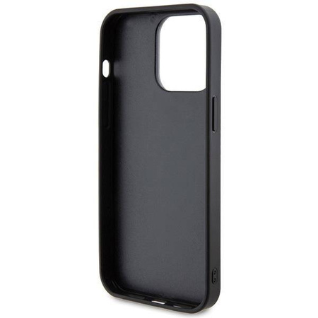 Guess nakładka do iPhone 15 Pro Max 6,7" GUHCP15XPFGSBSD żółta HC Rhinestone Metal Logo