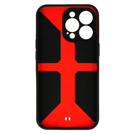 TEL PROTECT Grip Case do Iphone 13 Pro Czerwony