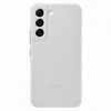 Samsung Leather Cover Echtleder Tasche für Samsung Galaxy S22 hellgrau (EF-VS901LJEGWW)