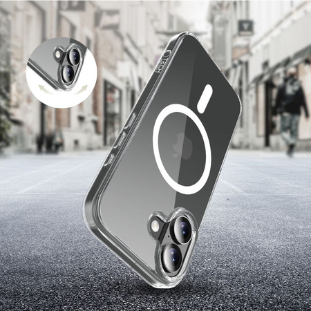 TECH-PROTECT FLEXAIR HYBRID MAGSAFE IPHONE 17 CLEAR
