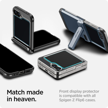 Spigen Glas.tR EZ Fit Tempered Glass for Samsung Galaxy Z Flip 6 - 2 pcs.