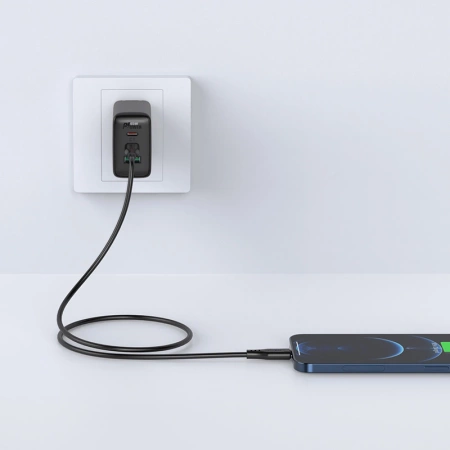 Kabel Acefast C3-01 Lightning - USB-C PD 30W 3A 480Mb/s 1,2m - biały
