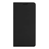 Dux Ducis Skin Pro Case for Samsung Galaxy S25 Edge with Flip and Card Slot - Black