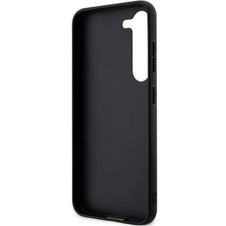 Karl Lagerfeld KLHCS23MSAKLHPK S23+ S916 Hartschalenkoffer schwarz/schwarz Saffiano Mono Metal Logo