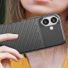 Thunder Case Silikonhülle für iPhone 16 – Schwarz