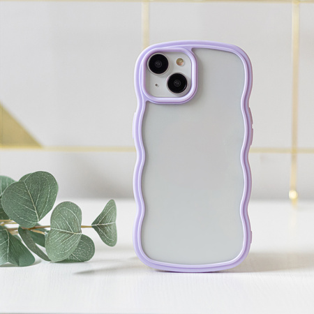 Nakładka Wave do iPhone X / XS fioletowa