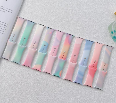 Pasek Silikonowy do Smart Watch 20mm MINT / MIĘTOWY