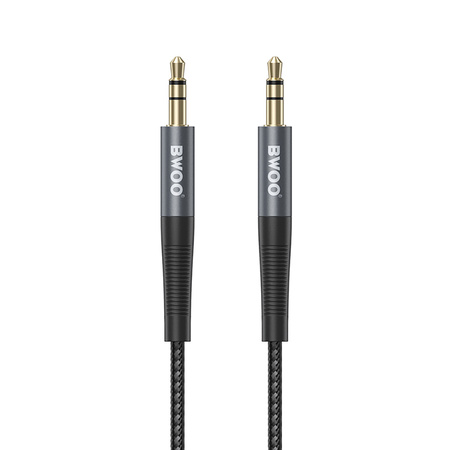 BWOO kabel BO-AUX064 Nylon braided+Aluminum-alloy shell aux 3.5mm do 3.5mm