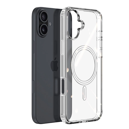 Dux Ducis Clin Mag Hülle mit MagSafe für iPhone 16 Plus – transparent