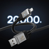 Kabel USB C - Lightning 20W 1m Baseus CoolPlay - czarny