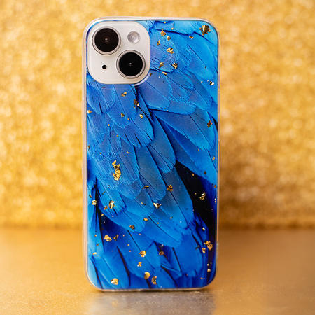 Nakładka Gold Glam do iPhone 11 Blue