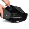 Wozinsky waterproof bicycle bag trunk pannier 25l 2in1 black (WBB24BK)
