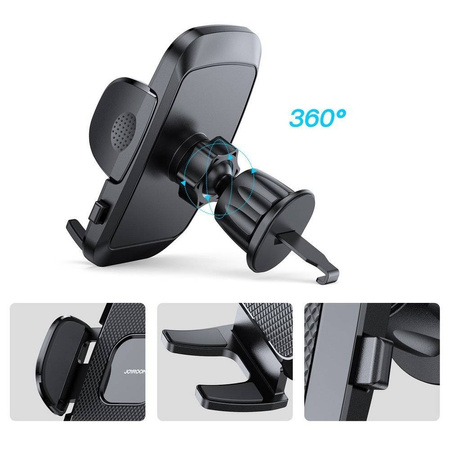Joyroom Autotelefonhalter Air Vent Lüftungsgitter Schwarz (JR-ZS259)