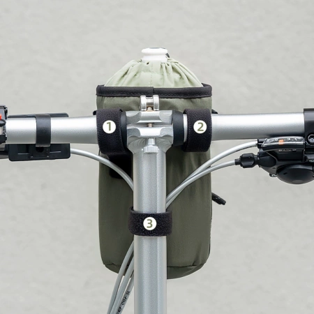 Rockbros Travel Bottle Tasche mit Schultergurt 1l - Grün