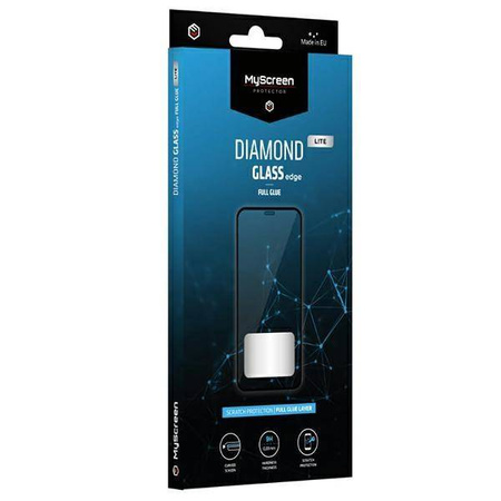 MS Diamond Glass Lite edge Vivo Y76/Y76s Full Glue Black