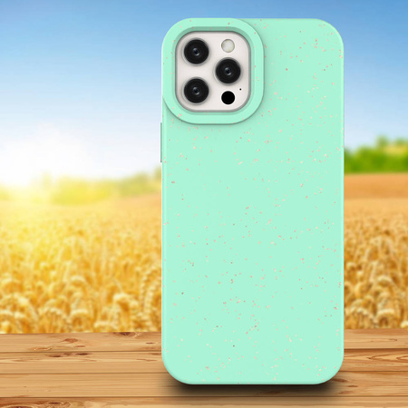 Eco Case etui do iPhone 12 silikonowy pokrowiec obudowa do telefonu miętowy
