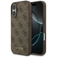 Guess 4G Classic Case for iPhone 17 - Brown