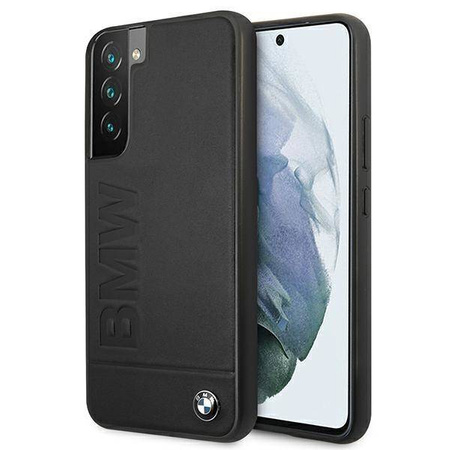 Etui BMW BMHCS22MSLLBK S22+ S906 czarny/black hardcase Signature Logo Imprint