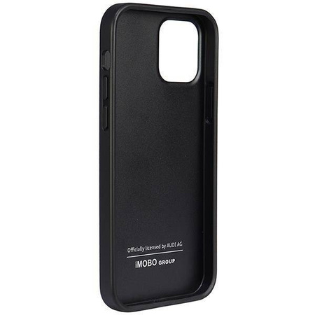 Audi Kunstleder iPhone 11 Pro 5,8" schwarz/schwarz Hardcase AU-TPUPPCIP11-TT/D1-BK