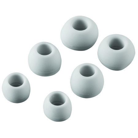 THOMSON słuchawki przewodowe Jack 3,5 mm z mikrofonem EAR3005GY szare