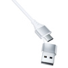 3MK KABEL HYPER 3w1 1,5m Biały USB-A/C do Micro/USB-C/Lightning
