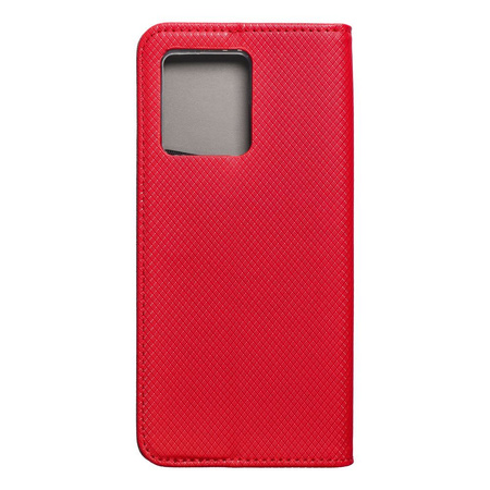 Kabura Smart Case book do MOTOROLA MOTO Edge 40 czerwony