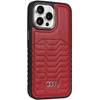 Audi Synthetic Leather MagSafe iPhone 15 Pro 6.1" czerwony/red hardcase AU-TPUPCMIP15P-GT/D3-RD