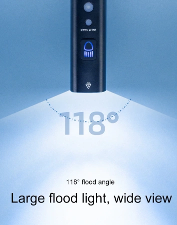 Rockbros V9M-1000 Fahrrad-Frontlicht 1000lm – schwarz