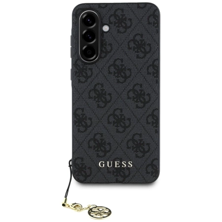 Guess 4G Charms Collection Hülle für Samsung Galaxy A56 - Schwarz