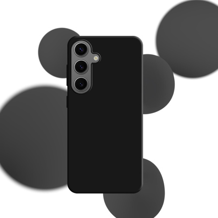 3MK SILICONE CASE SAMSUNG S24 BLACK