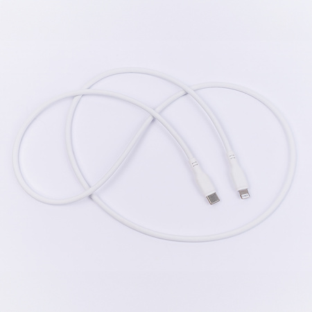 Maxlife kabel MFi MXUC-10 USB-C - Lightning 1,0 m 27W biały