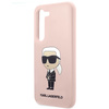 Karl Lagerfeld Silicone NFT Ikonik - Etui Samsung Galaxy S23+ (różowy)