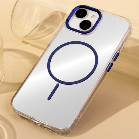 Nakładka Clear Thin Mag do iPhone 16 6,1" niebieska