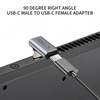 TECH-PROTECT ULTRABOOST AA02 ANGLE ADAPTER TYPE-C GREY