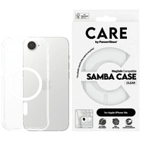 CARE by PanzerGlass Fashion MagSafe iPhone 16e Case - Transparent