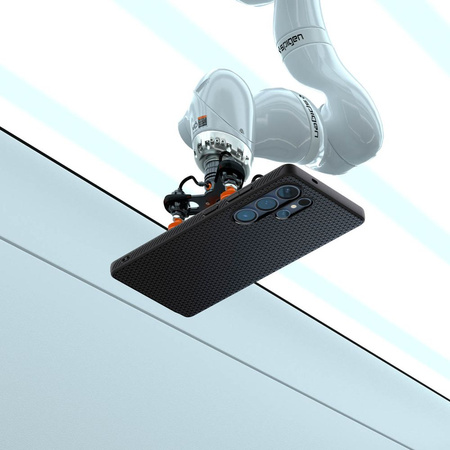 Spigen nakładka Liquid Air do Samsung Galaxy S25 Ultra Matowa Czarna