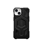 UAG Monarch - Schutzhülle für iPhone 14 Plus kompatibel mit MagSafe (Kohlefaser)