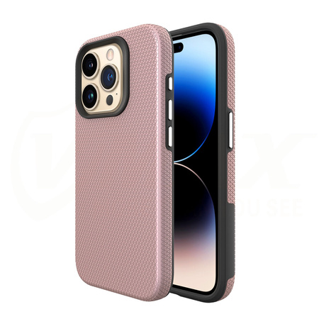 Vmax nakładka Triangle Case do iPhone 14 Pro 6,1&quot; różowo-złota
