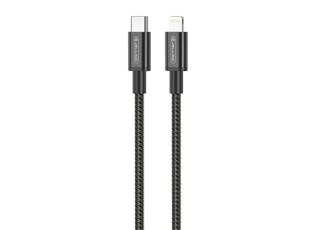 JELLICO kabel B28 USB-C - Lightning PD 30W 1M Czarny
